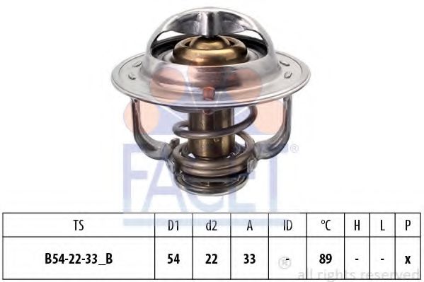 Термостат FACET 7.8693S