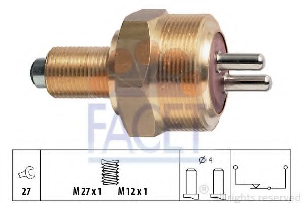 датчик заднего хода FACET 7.6100