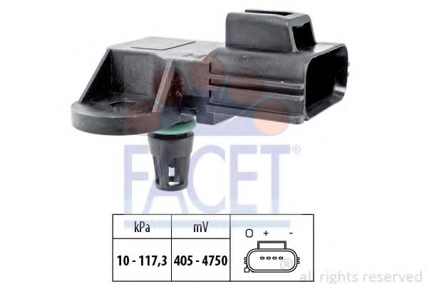 Датчик давления наддува FACET 10.3151