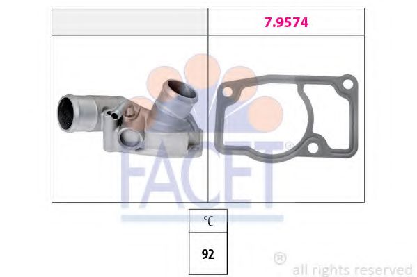 Термостат FACET 7.8664