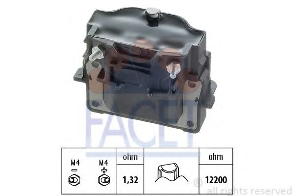 Катушка зажигания FACET 9.6099