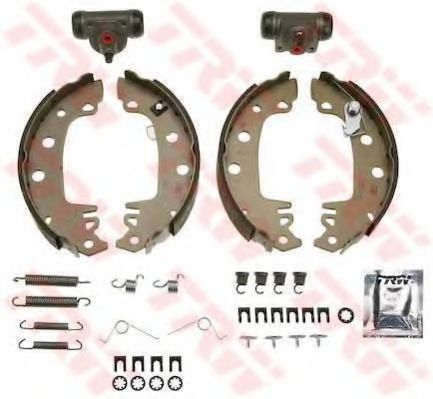 Тормозные колодки барабанные TRW BK1003