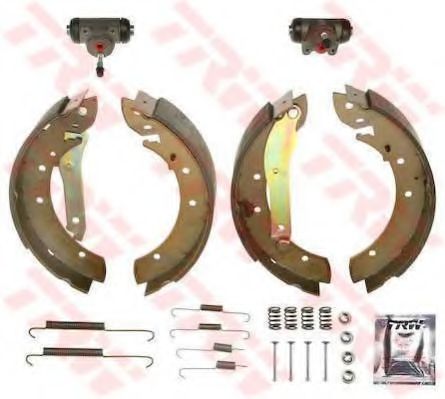 Тормозные колодки барабанные TRW BK1236