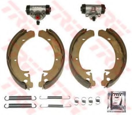 Тормозные колодки барабанные TRW BK1452