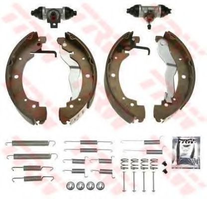 Тормозные колодки барабанные TRW BK1518