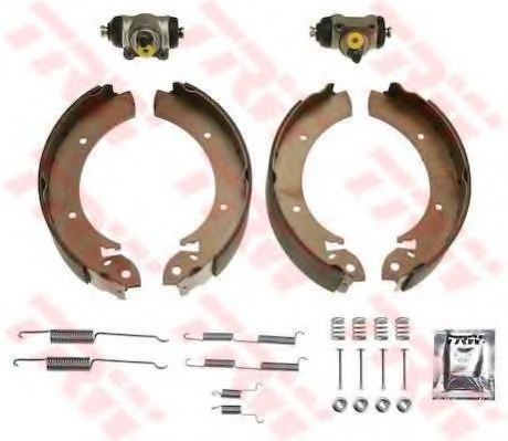 Тормозные колодки барабанные TRW BK1554