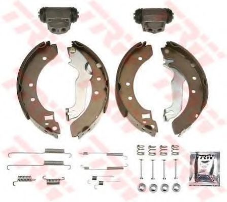 Тормозные колодки барабанные TRW BK1638