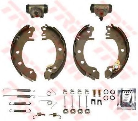 Тормозные колодки барабанные TRW BK1641