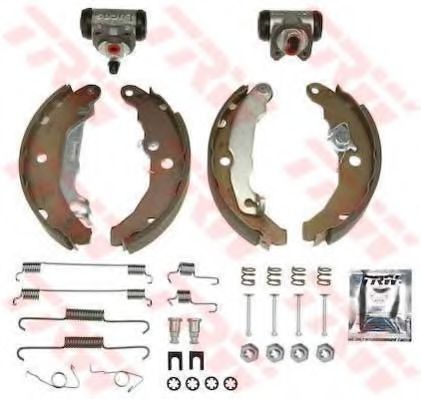 Тормозные колодки барабанные TRW BK1646