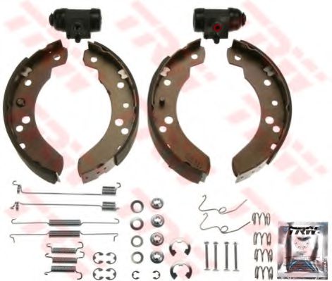 Тормозные колодки барабанные TRW BK1678