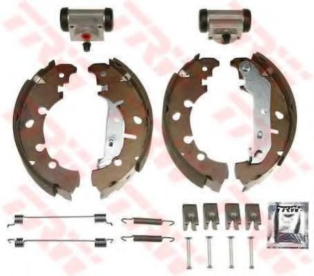 Тормозные колодки барабанные TRW BK1694