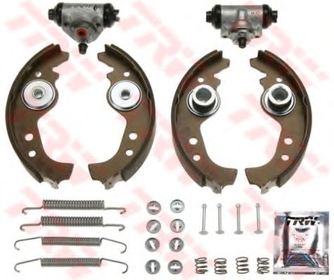 Тормозные колодки барабанные TRW BK1720