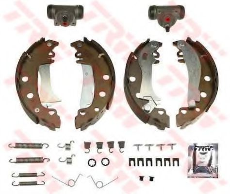 Тормозные колодки барабанные TRW BK1723