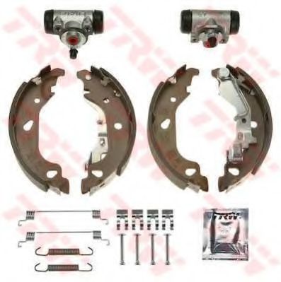 Тормозные колодки барабанные TRW BK1744