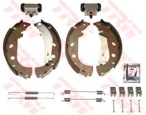 Тормозные колодки барабанные TRW BK1748