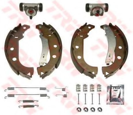 Тормозные колодки барабанные TRW BK1763