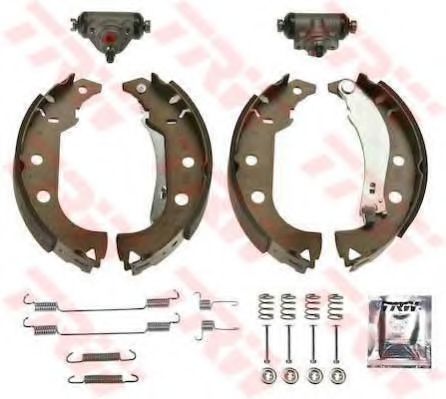 Тормозные колодки барабанные TRW BK1764