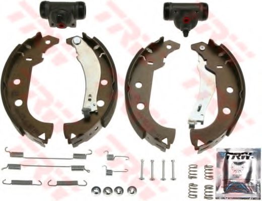 Тормозные колодки барабанные TRW BK1765