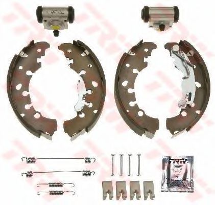 Тормозные колодки барабанные TRW BK1777