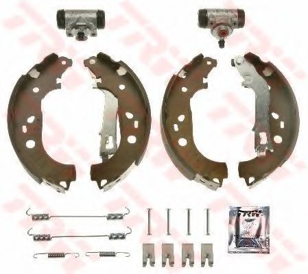 Тормозные колодки барабанные TRW BK1778