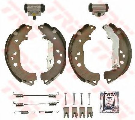 Тормозные колодки барабанные TRW BK1779