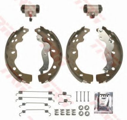 Тормозные колодки барабанные TRW BK1780