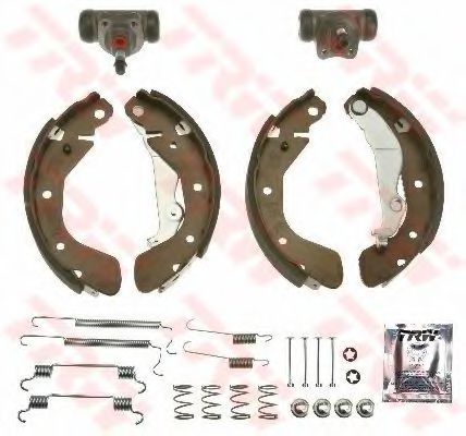 Тормозные колодки барабанные TRW BK2613
