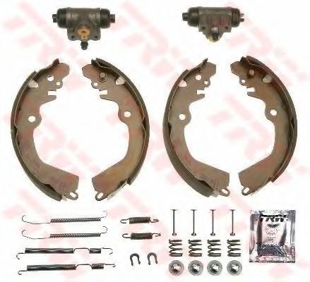 Тормозные колодки барабанные TRW BK2931