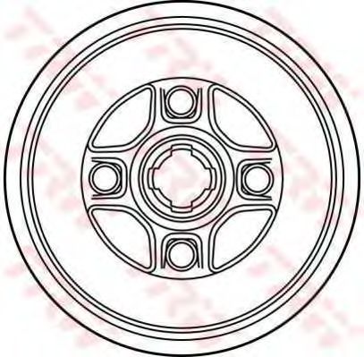 Тормозной барабан Nissan/Infiniti 4320309 Тормозной барабан Nissan/Infiniti 4320309