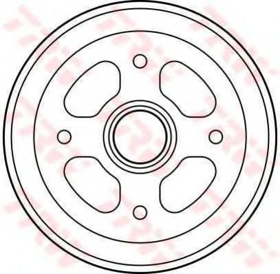Тормозной барабан TRW DB4268
