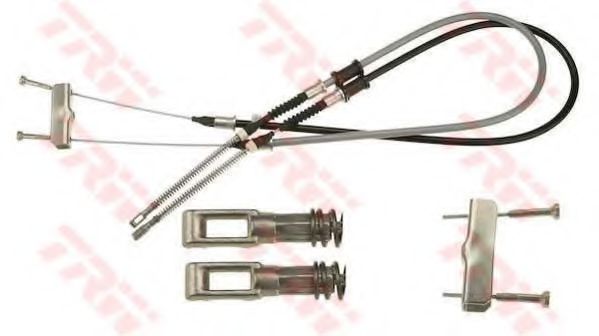 Трос ручного тормоза TRW GCH1251