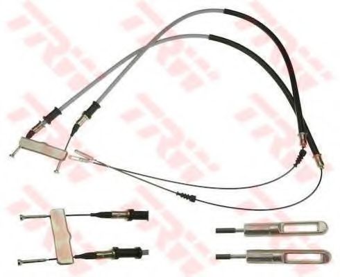 Трос ручного тормоза TRW GCH1259