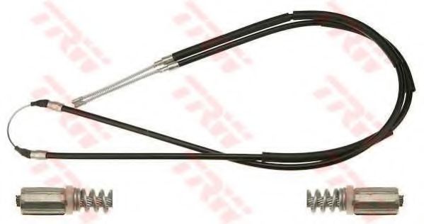 Трос ручного тормоза TRW GCH1524