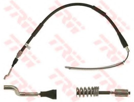 Трос ручного тормоза TRW GCH1659
