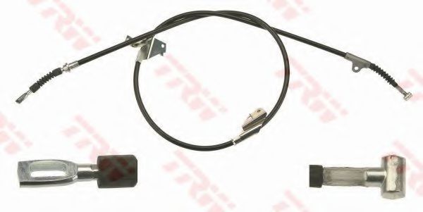 Трос ручного тормоза TRW GCH227