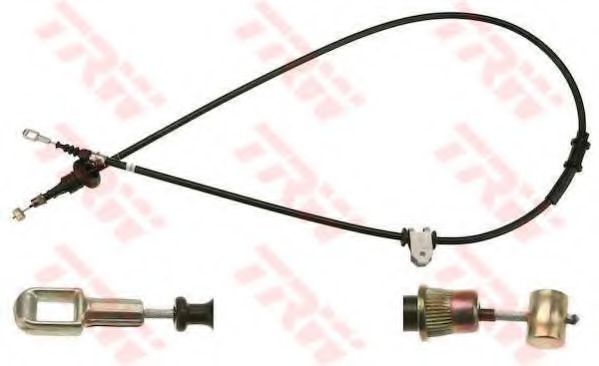 Трос ручного тормоза TRW GCH2297
