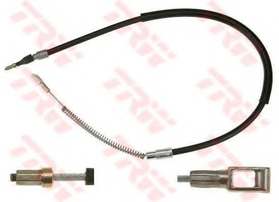 Трос ручного тормоза TRW GCH2346