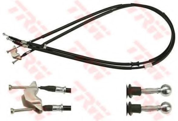 Трос ручного тормоза TRW GCH2517