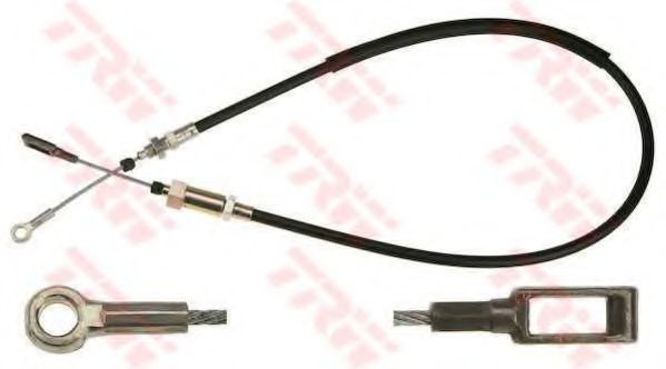 Трос ручного тормоза TRW GCH2536