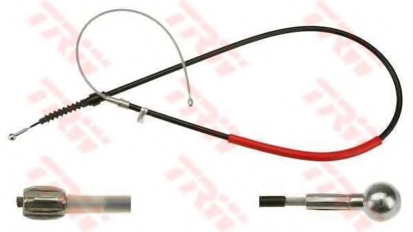 Трос ручного тормоза TRW GCH2537