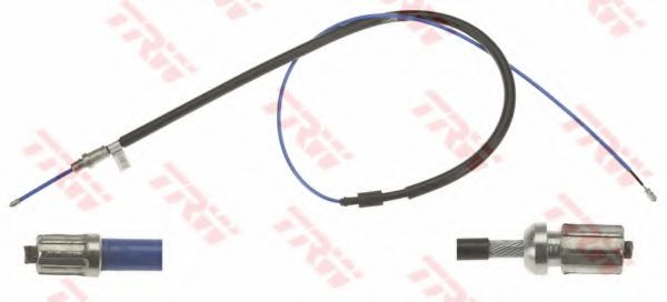 Трос ручного тормоза TRW GCH2539