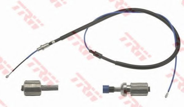 Трос ручного тормоза TRW GCH2541