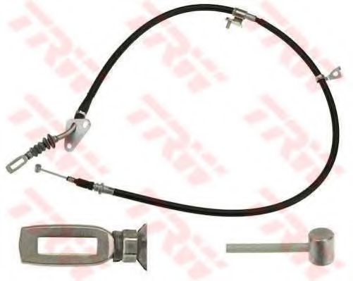 Трос ручного тормоза TRW GCH2544