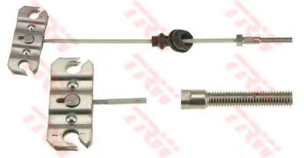 Трос ручного тормоза TRW GCH2610