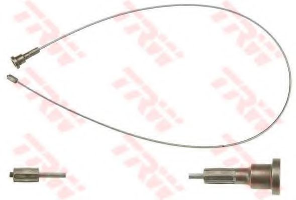 Трос ручного тормоза TRW GCH2623