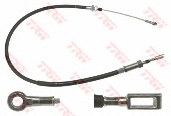 Трос ручного тормоза TRW GCH3024