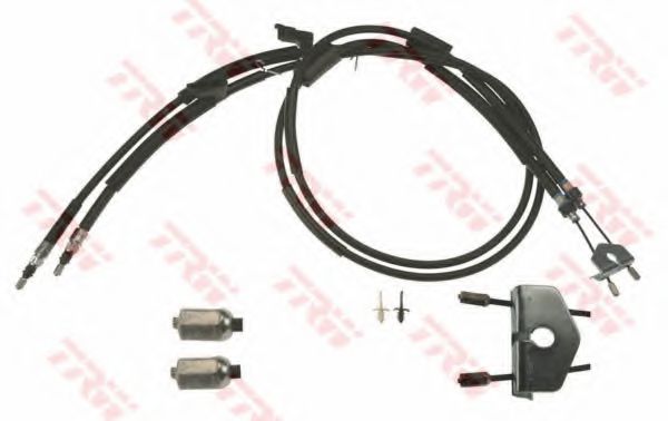 Трос ручного тормоза TRW GCH409