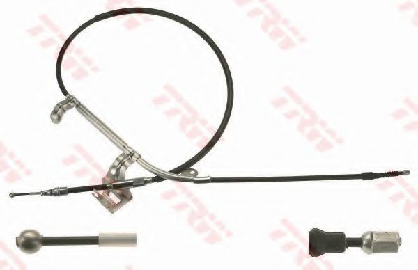 Трос ручного тормоза TRW GCH428