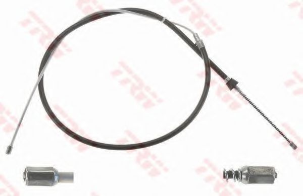 Трос ручного тормоза TRW GCH454