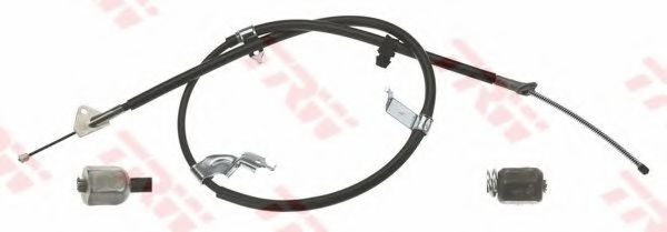 Трос ручного тормоза TRW GCH467
